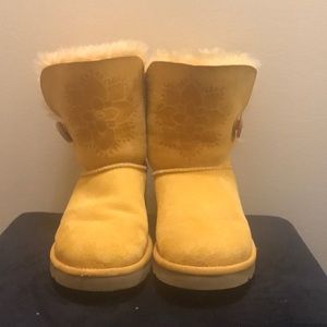 Yellow/Orange Ugg Boots